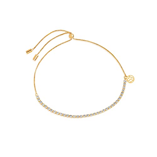 Sif Jakobs Jewellery Damen-Armband 925er Silber Zirkonia One Size Gold/Gelb 32014526