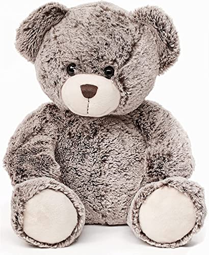 Uni-Toys - Teddybär, superweich (hellbraun) - 24 cm (Höhe) - Plüsch-Bär, Teddy - Plüschtier, Kuscheltier