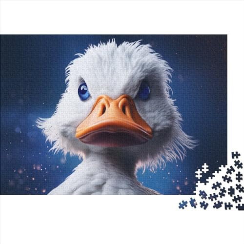 Puzzle 1000 Teile Cartoon Ente - Farbenfrohes Puzzle Für Erwachsene in Bewährter Qualität (Animal) 1000pcs (75x50cm)