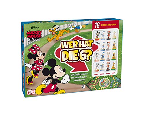 ASS 22501060 Mickey Mouse & Friends-Wer hat die 6-Der Spieleklassiker mit detailgetreuen 3D Disney Spielfiguren