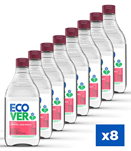 Ecover Spülmittel - Granatapfel & Feile - Vorteilspack 8 x 450 ml