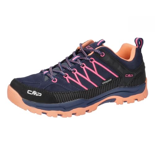 CMP Unisex-Kinder Rigel Low Trekking- & Wanderhalbschuhe, Schwarz (Graffite-Marine 35ud), 30 EU