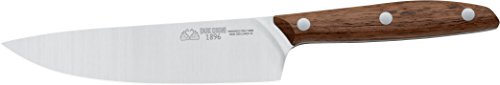 DUE CIGNI Chef-Messer Serie 1896 Gesamtlänge 27 cm Griffbeschalung Walnussholz Art. 2C 1008 No