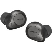 Jabra Elite 85t True-Wireless-Kopfhörer mit Jabra Advanced Active Noise Cancellation – Wireless-Charging mit Ladeetui – Titan/Schwarz