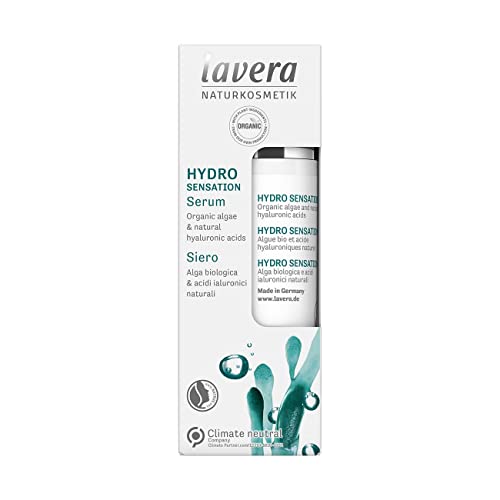 lavera Hydro Sensation Serum Bio-Algen & natürliche Hyaluronsäuren Naturkosmetik Vegan zertifiziert 30ml 110384
