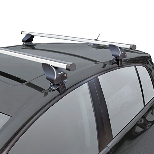 Twinny Load Dachträgersatz Aluminium A27 kompatibel mit BMW-Mercedes Verschiedene Typen (für Fahrzeuge ohne Dachreling)