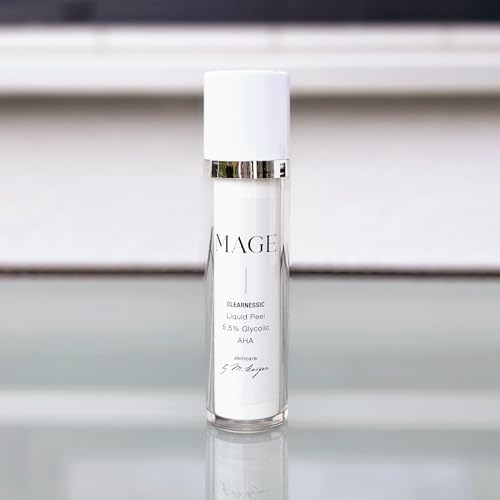 MAGE Liquid Peel 5,5% Glycolic AHA, Gesichtsmaske, Gesichtsreinigung für glatte Haut und feinere Poren, reinigt das Gesicht, Gesichtspflege, vegan, made in Germany