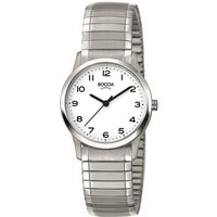Boccia Damen Analog Quarz Uhr mit Titan Armband 3287-01