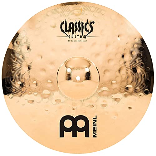 Meinl Cymbals CC19EMC-B Classics Custom Extreme Metal Serie 48,3 cm (19 Zoll) Crash Brilliant Becken