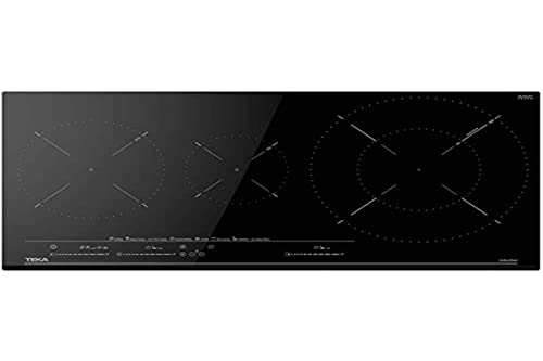 Teka | 80 cm Induktionskochfeld mit MultiSlider Touch-Steuerung und 3 Kochzonen | IZC 83620 MST | Schwarz | 5,3 x 80 x 40 cm