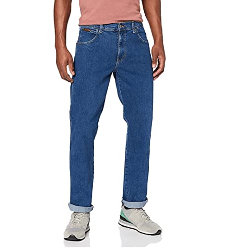 Wrangler Herren Texas Contrast' Jeans, Blau (Best Rocks 36b), W44/L34 (Herstellergröße: 44/34)