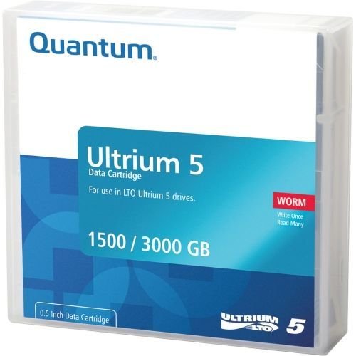 Quantum Data Cartridge LTO5 Ultrium Worm