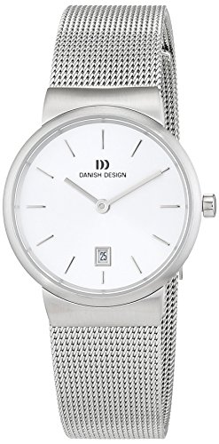 Danish Design Damen Analog Quarz Uhr mit Edelstahl Armband 3324581