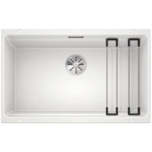 Blanco 525171 ETAGON 700-U Küchenspüle, weiß, 700 mm Beckenbreite