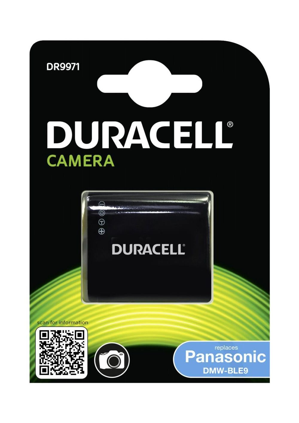Duracell DMW-BLE9 Kamera-Akku ersetzt Original-Akku DMW-BLE9 7.2 V 750 mAh