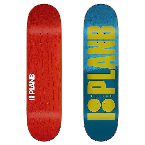 Jart Half Dip Ladd 8.375"x31.71" Plan B Deck Skateboard, Mehrfarbig (Mehrfarbig), Einheitsgröße