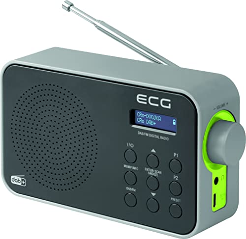 ECG RD 110 DAB+/FM Radio, Schwarz, Alarmauswahl: Signal/Radio
