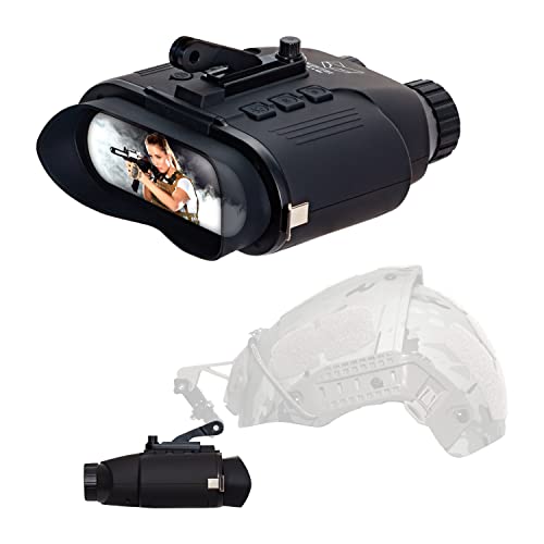 Nightfox Cape - Nachtsichtgerät mit Videoaufzeichnung - 1-fache Vergrößerung - geeignet für Airsoft - Infrarot mit 940 nm, kaum sichtbar mit bloßem Auge - 50 m Reichweite