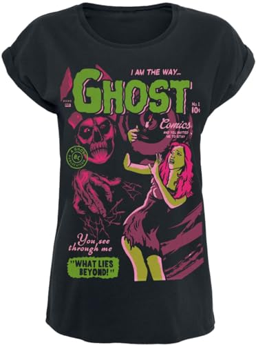 Ghost Jiggalo of Megiddo Comic Frauen T-Shirt schwarz S