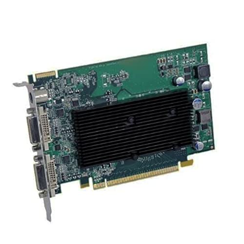 Matrox M9120 Passiv Grafikkarte (PCI-e, 512MB DDR2 Speicher, Dual DVI & VGA, 1 GPU)
