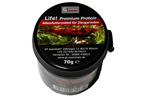 GT essentials - Life! - Premium Protein - Garnelenfutter, 70 g