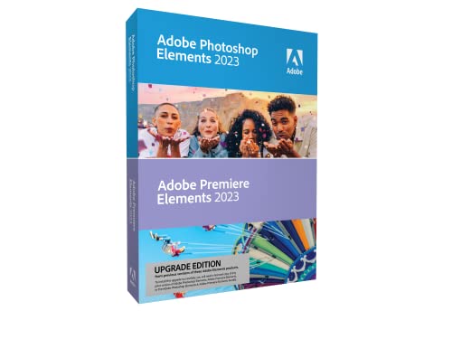 Adobe Photoshop & Premiere Elements 2023|Upgrade