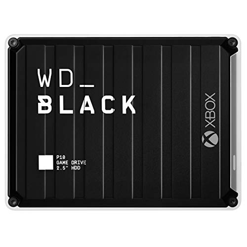 WD_Black 2 TB P10 Game Drive for Xbox One für mobilen Zugriff auf Ihre Xbox-Spielesammlung