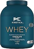 Kinetica Whey Protein Powder, 76 Portionen, Schokolade, 2,27 kg