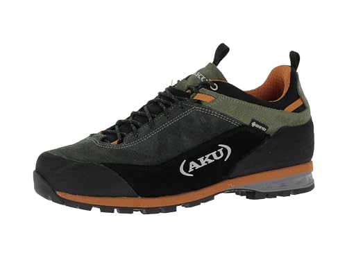 AKU Link GTX Zustiegsschuhe Green/orange UK 12,5 - EU 47,5