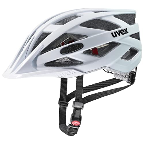 uvex Unisex – Erwachsene i-vo cc Fahrradhelm, White-Cloud, 56-60 cm