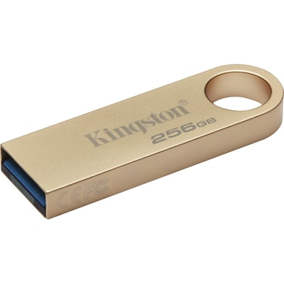 Kingston DataTraveler SE9 G3 - USB-Flash-Laufwerk - 256 GB - USB 3.2 Gen 1 - Gold