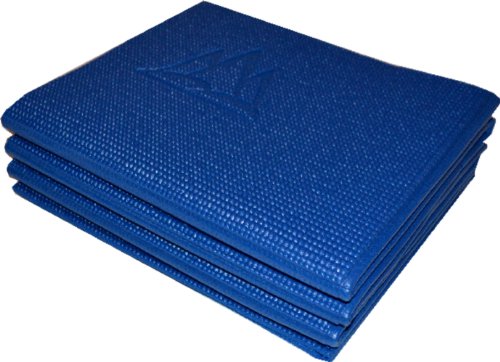 Khataland Yofo Dicke Yogamatte, faltbar, 183 x 61 x 0,6 cm, Blau