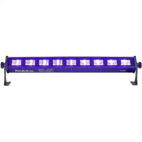 Ibiza Light & Sound LED-UVBAR 9x3W Leistungsstarker LED/UV-Strahler