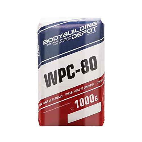 BODYBUILDING DEPOT WPC-80, Whey Konzentrat, 1000g Papiertüte, neutral
