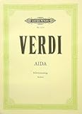 Giuseppe Verdi: Aida (1870/71) Oper in Vier Akten - Klavierauszug (dt./it.) mit Bleistift von Edition Peters (Noten/Sheet Music)