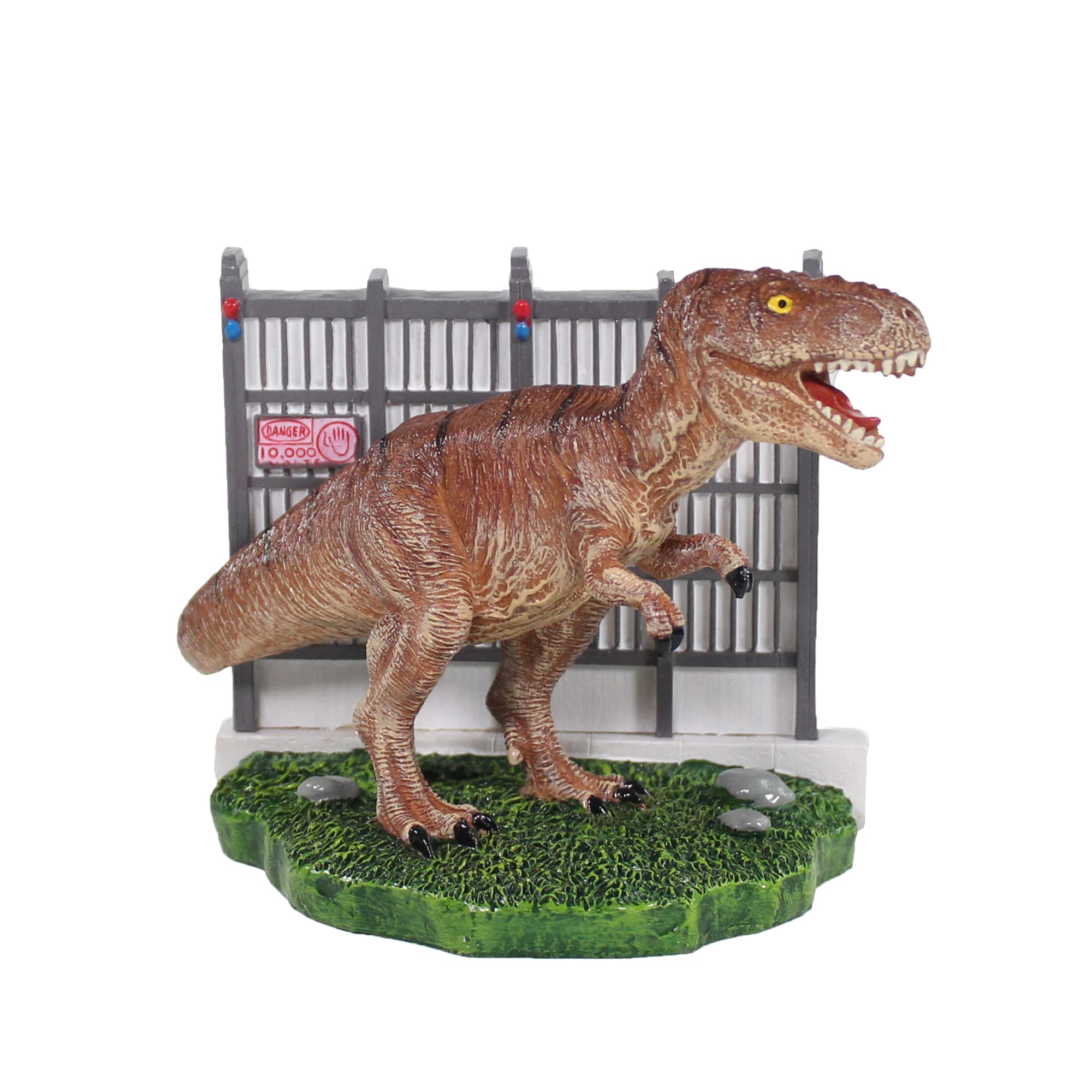 Penn-Plax Jurassic Park Aquarium-Dekoration, offizielles Lizenzprodukt, T-Rex aus dem Paddock, sicher für Süß- und Salzwasseraquarien, mittelgroß