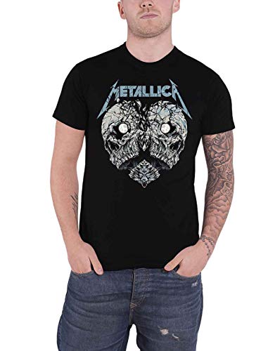 Metallica Heart Broken Männer T-Shirt schwarz XXL 100% Baumwolle Band-Merch, Bands, Totenköpfe