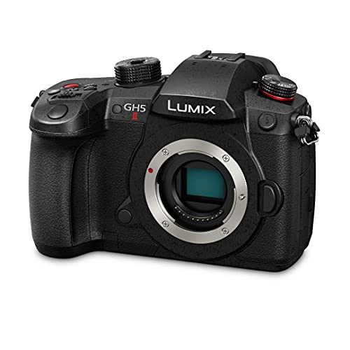 Panasonic LUMIX DC-GH5M2E Systemkamera (20MP, 4K, doppelte Stabilisierung, Kälte-/ Staub- & Spritzwasserschutz) schwarz