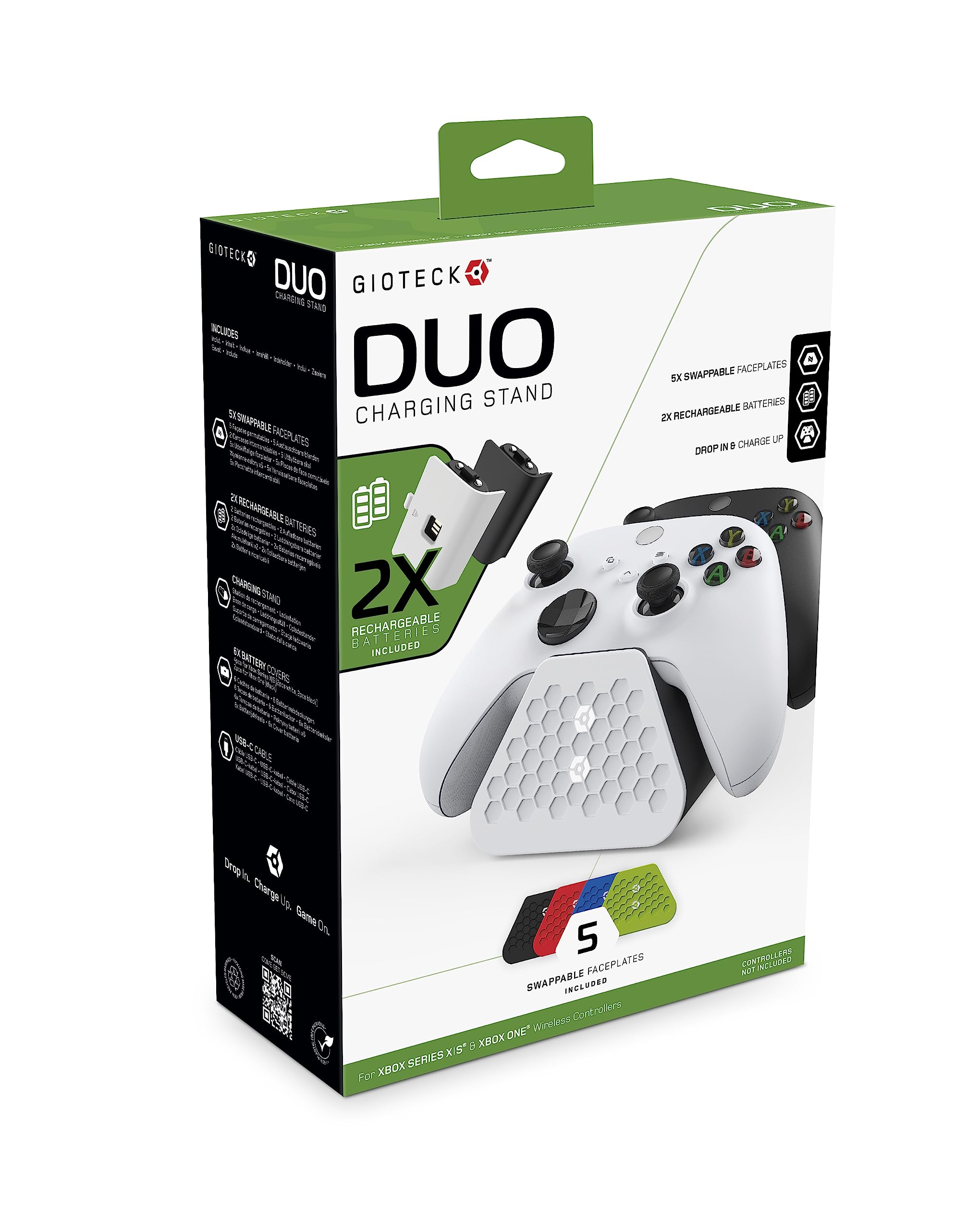 Gioteck - Duo Charging Stand for Xbox One / Xbox Series X (5 Colours)