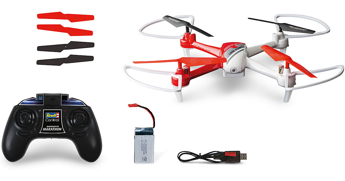 "RC X-TREME Quadrocopter ""Marathon"", Revell Control Ferngesteuerte Drohne mit langer Flugzeit, 32 cm" 2