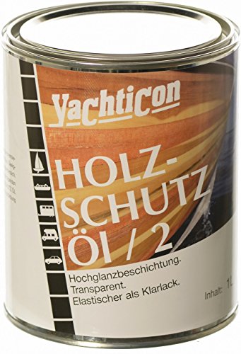 Yachticon Holzschutz Öl 2 / Hochglanzbeschichtung 1 Liter