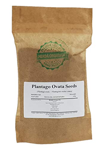 Plantago Ovata Samen / Plantaginis Ovatae Semen / Plantago Ovata Seeds # Herba Organica # Indische Flohsamen (200g)