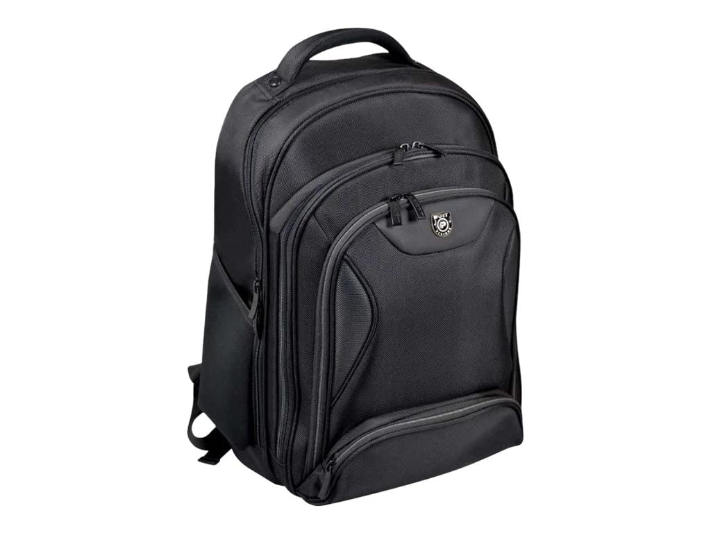 Port Designs Manhattan Backpack Black Nylon Polyester