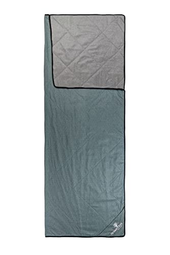Grüezi Bag Wellhealth Wool Deluxe Decke (Blau)