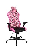 Topstar Bürostuhl Gamingstuhl Sitness RS Sport Plus inkl. Armlehnen Camouflage pink-rosa