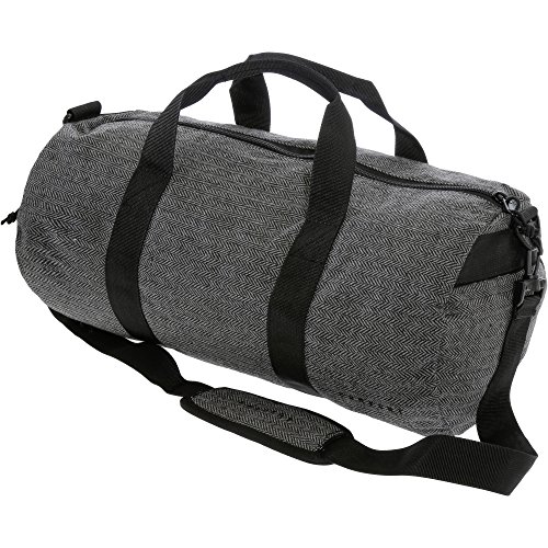 FORVERT Unisex Bag Bank praktische Sport- und Reisetasche mit abnehmbarem Tragegurt (Flannel Grey)