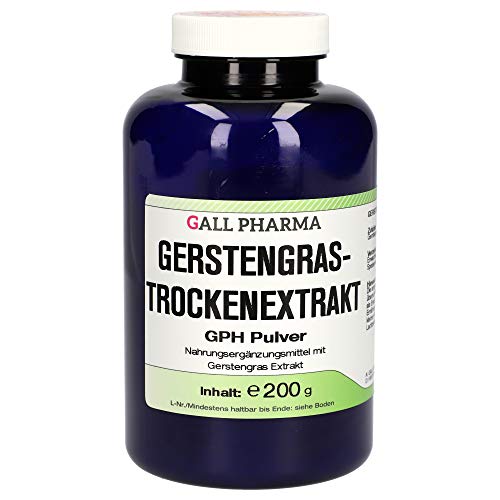 Gall Pharma Gerstengrastrockenextrakt GPH Pulver, 200 g