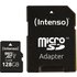 Intenso microSDXC-Karte UHS-I Premium, Class 10, mit SD-Adapter, 90 MB/s, 128 GB