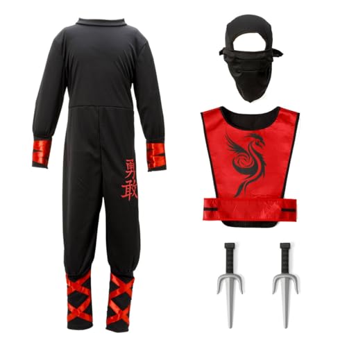 Ninja-Kostüm 3-5 Jahre | OXYBUL