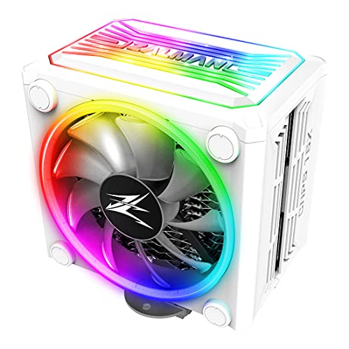 Zalman CNPS 16x Real RGB LED CPU-Kühler mit 4D patentierter Wellrippenflosse, 120 mm, für Intel & AMD schwarz